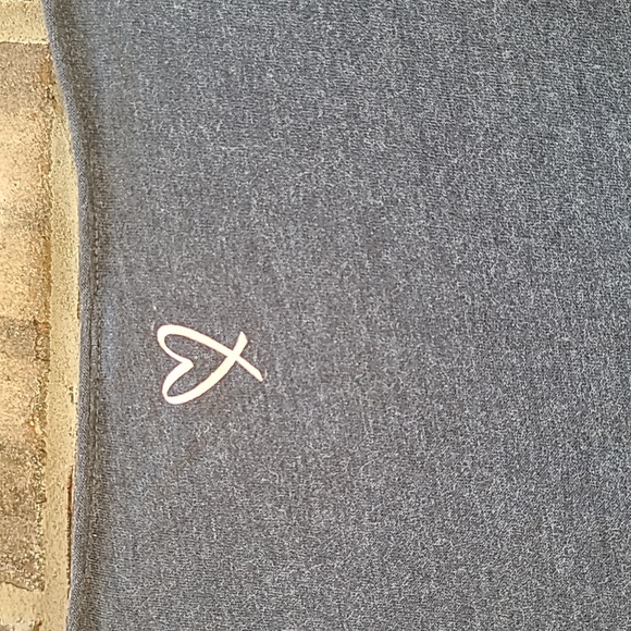 Victoria's Secret Bombshell Grey and Pink Glittery Long Sleeve Top XS - Picture 7 of 9